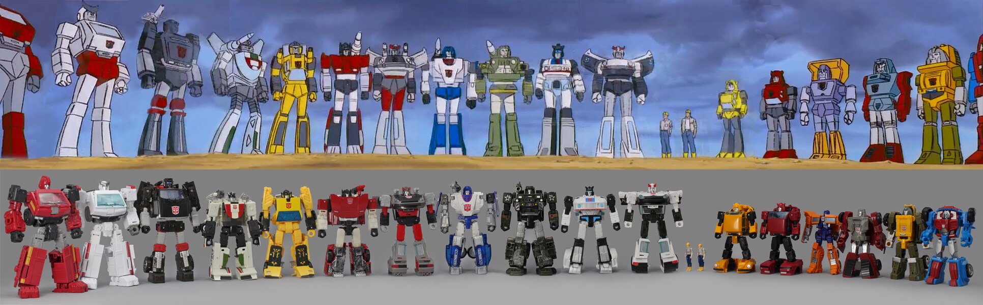 Amazing Transformers G1 Cartoon Vs War For Cybertron Toys Image (1 of 1)